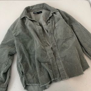 Zara Corduroy Shacket